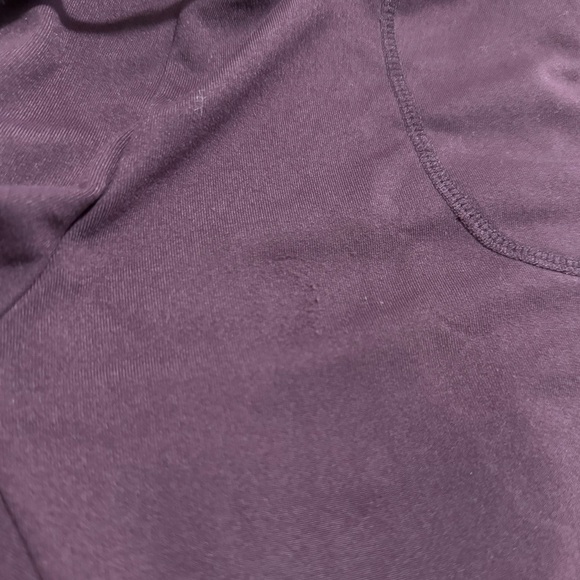 Zyia Unwind Jogger High Waist Pull-On Pants in Eggplant Size Small - Picture 7 of 10